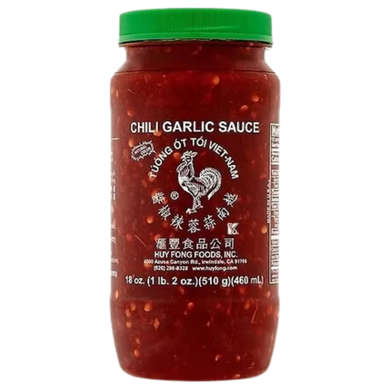 CHILI GARLIC SAUCE HUY FONG 510 G