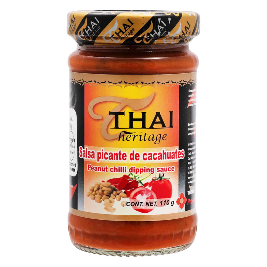 SALSA PICANTE DE CACAHUATE THAI 110 G