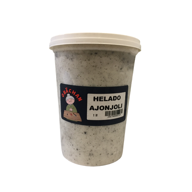 HELADO DE AJONJOLÍ NEGRO 1 LT