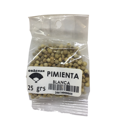 PIMIENTA BLANCA 25 G (REENVASADO)