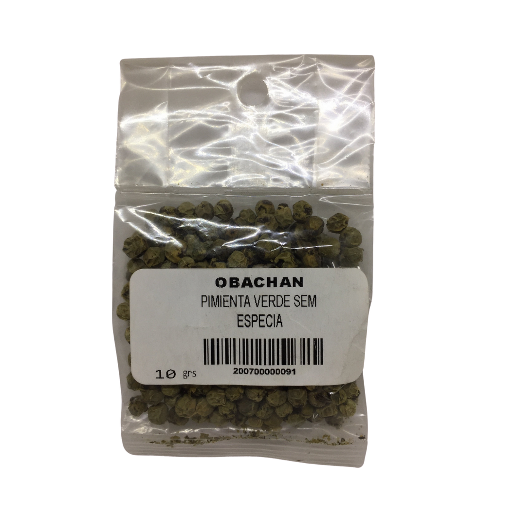 PIMIENTA VERDE 10 G (REENVASADO)